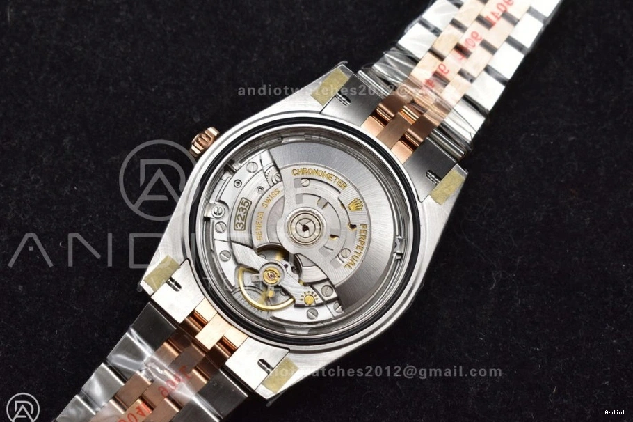 Gray ARF Weight) DateJust RG (Gain Best Steel Jubilee Dial SH3235 SS Green 1:1 126333 904L Bracelet SS Roman 41 RG Edition on 1107